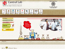 Tablet Screenshot of centrallab.co